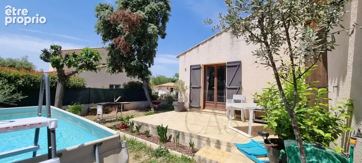 CASTRIES  Maison de plain-pied avec garage et jardin - photo 1