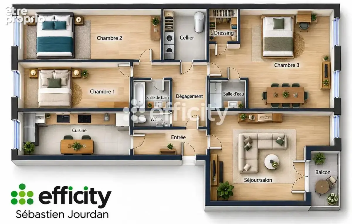 Appartement - photo 3