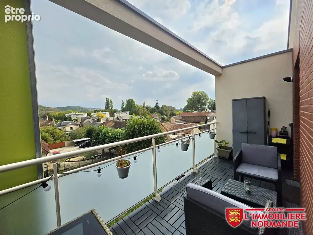 Louviers  appartement t3 de 75 m²  dernier étage avec ascenseur - photo 8