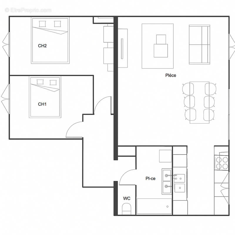 Appartement à CALUIRE-ET-CUIRE