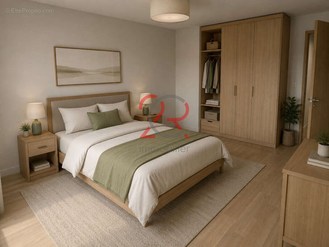 Appartement à créer avec belle hauteur sous plafond ,2  chambres - photo 2