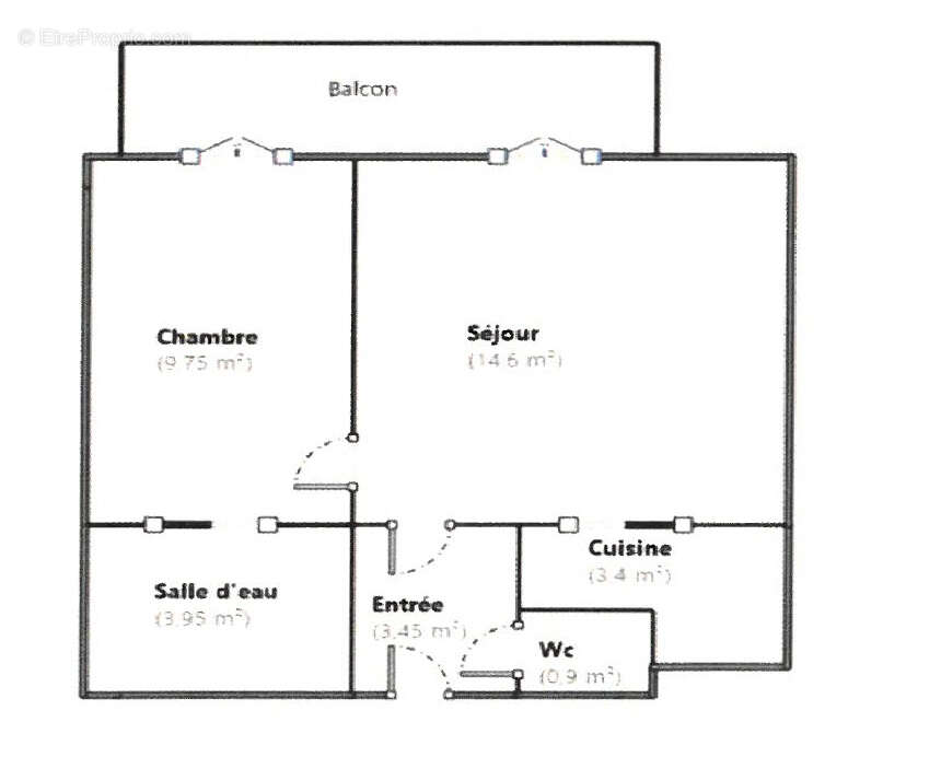 Appartement à COURBEVOIE
