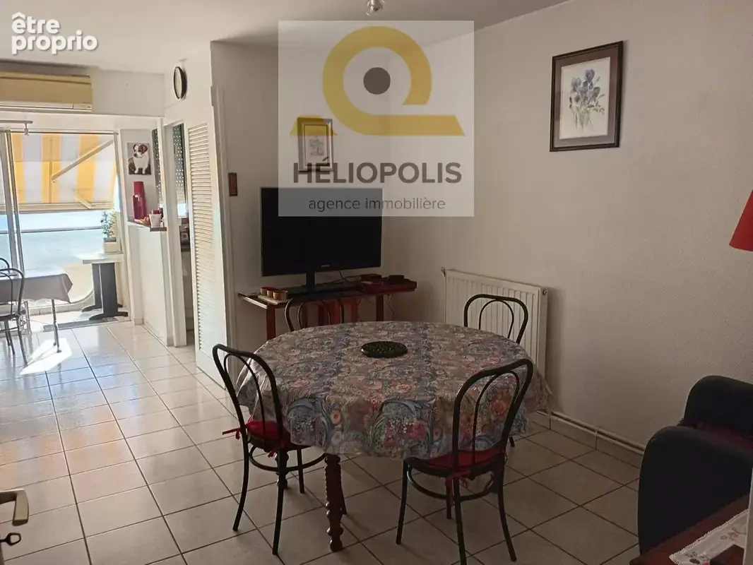 Canet Sud – Front de mer  Appartement 3 chambres avec terrasse - photo 2