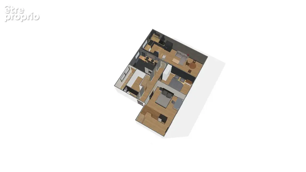 BESANÇON - Appartement traversant 5 pièces de 80,16 m²  et cave Idéal famille ou investissement - photo 13