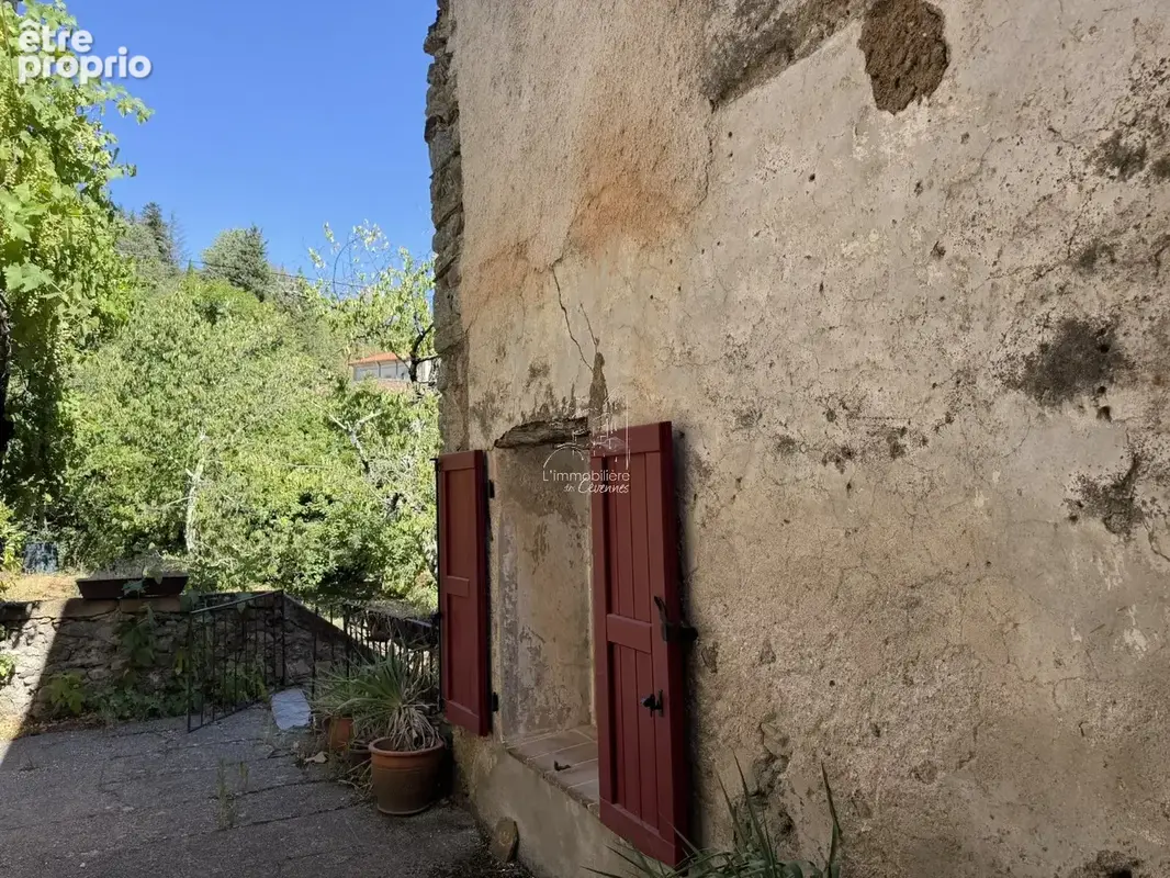 Maison en pierre rénovée au cur d'un village préservé  Aumessas - photo 4