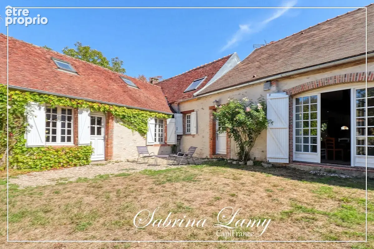 Maison de campagne de caractère – 201m² – beaux volumes – 5 chambres – terrain 898 m² – fromentières - photo 32