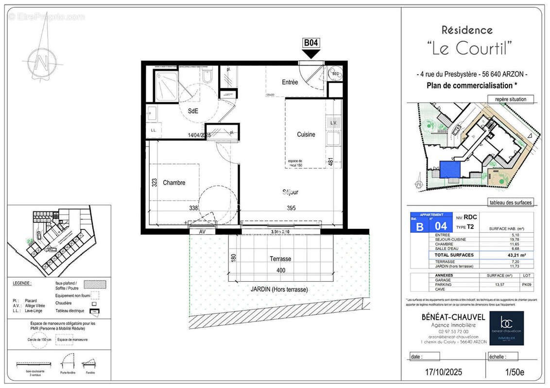 ARZON BOURG, Appartement neuf T2 - photo 4