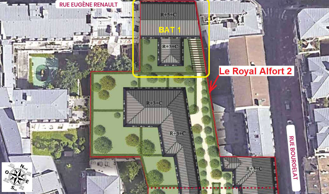 Appartement à MAISONS-ALFORT