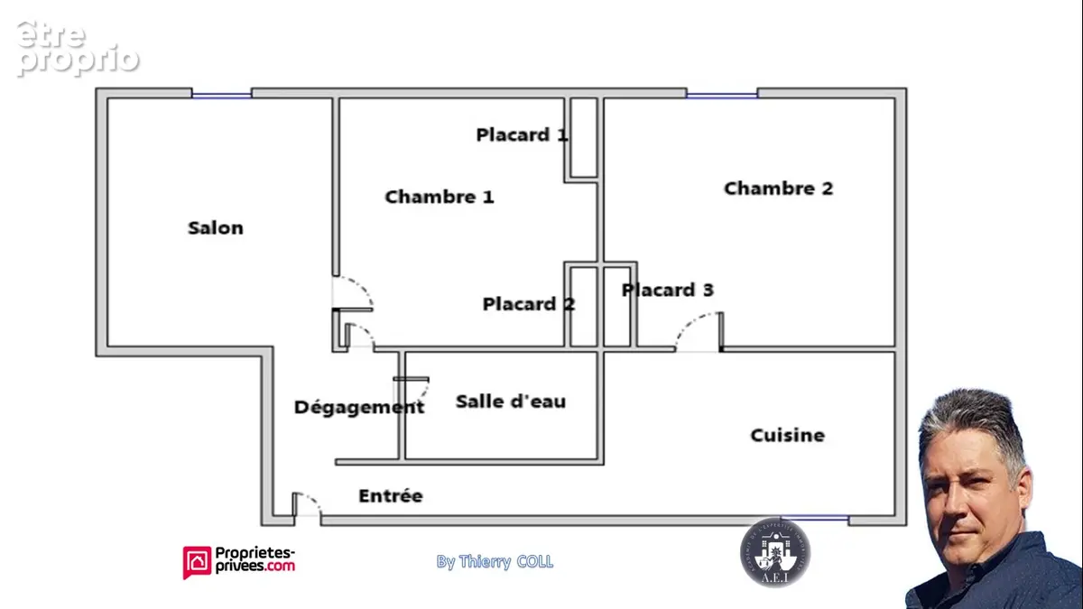 Appartement pierre benite 3 pièce(s) 52m2 - photo 6