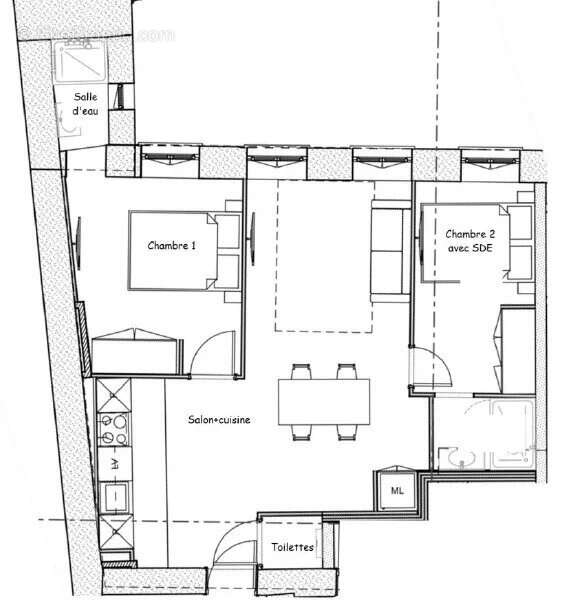 Appartement à LYON-2E