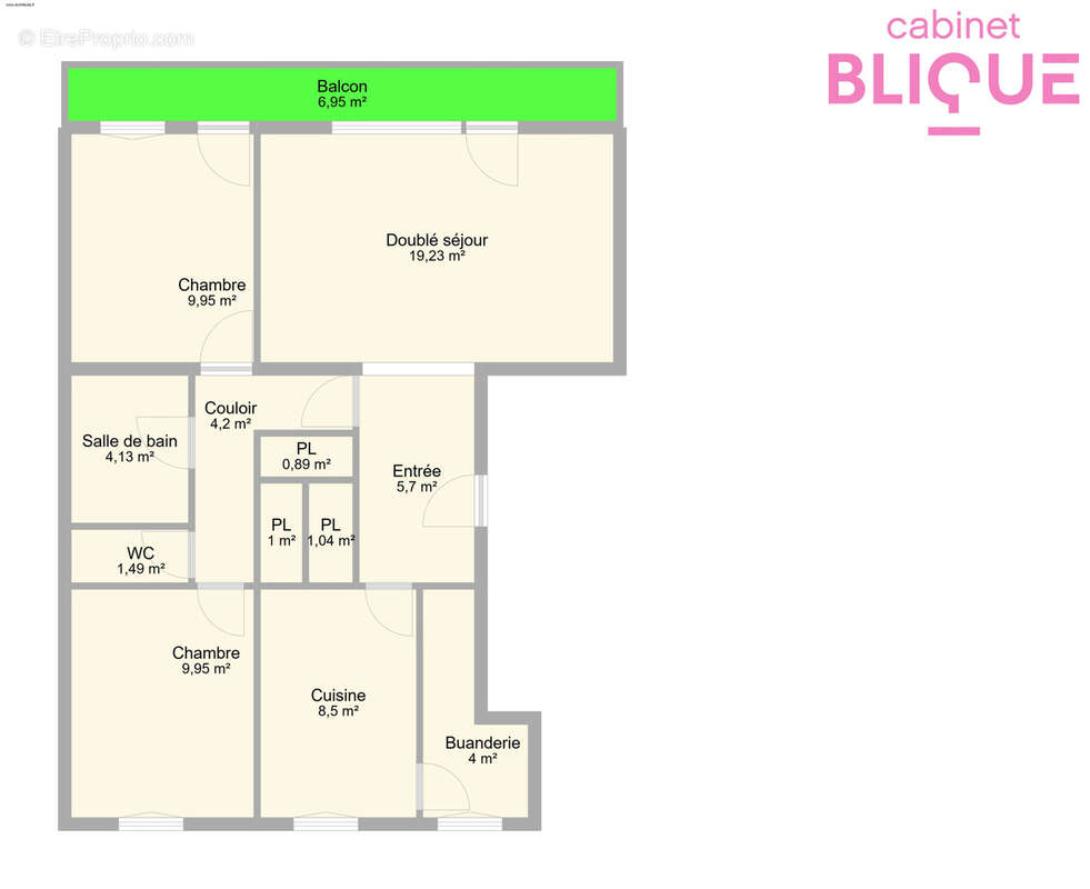 Appartement à VANDOEUVRE-LES-NANCY