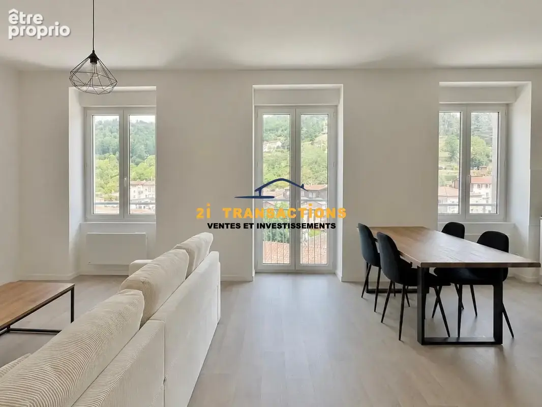 Appartement 3 pièces 56 m² à vendre à La Terrasse-Sur-Dorlay (42740) - photo 1