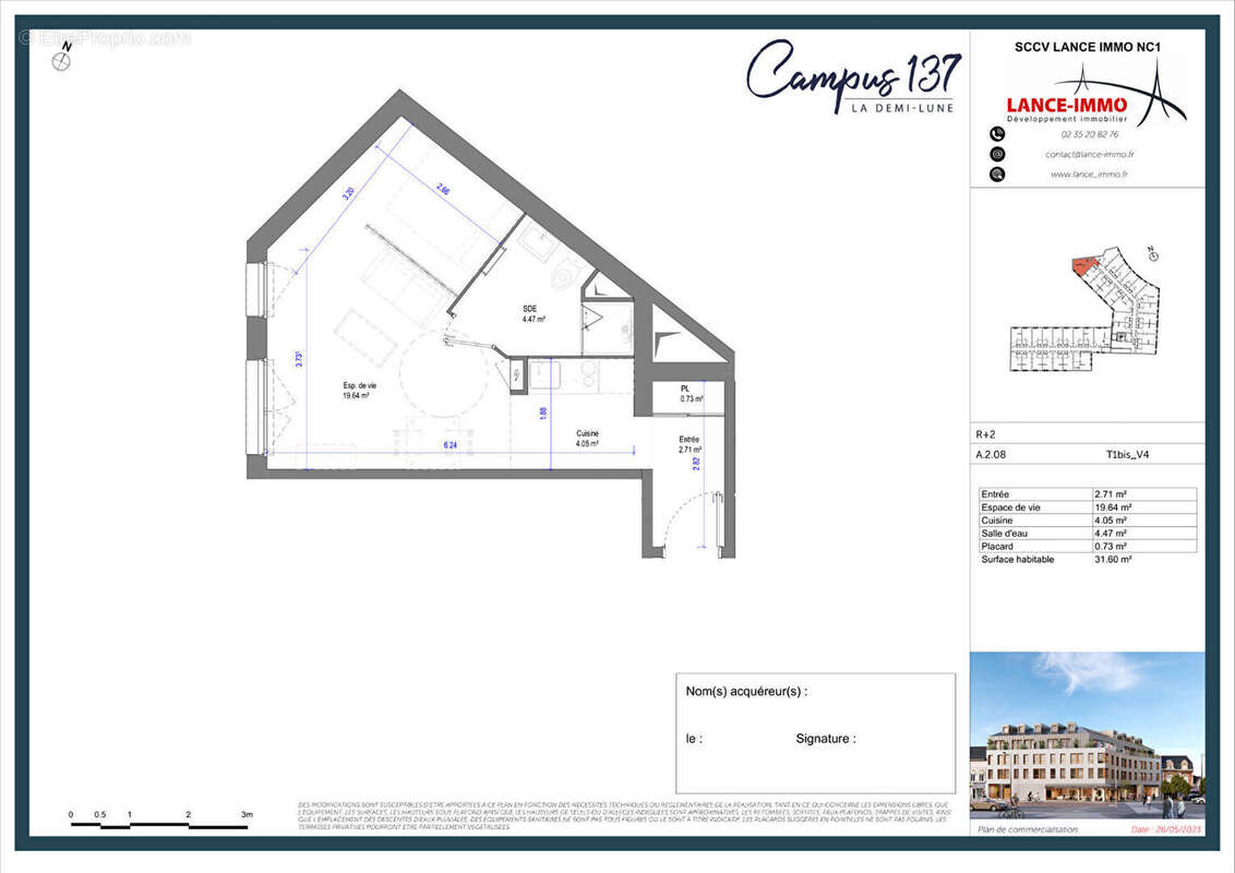 Appartement à MAROMME