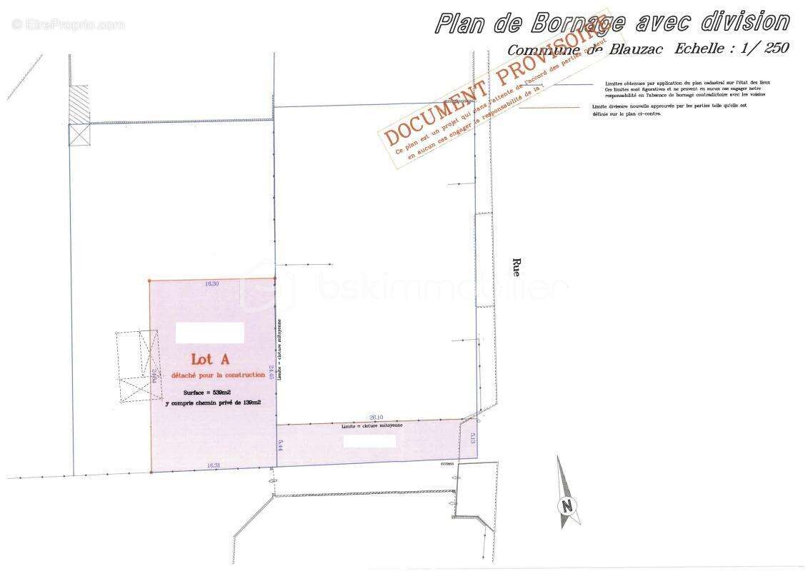 Terrain à BLAUZAC