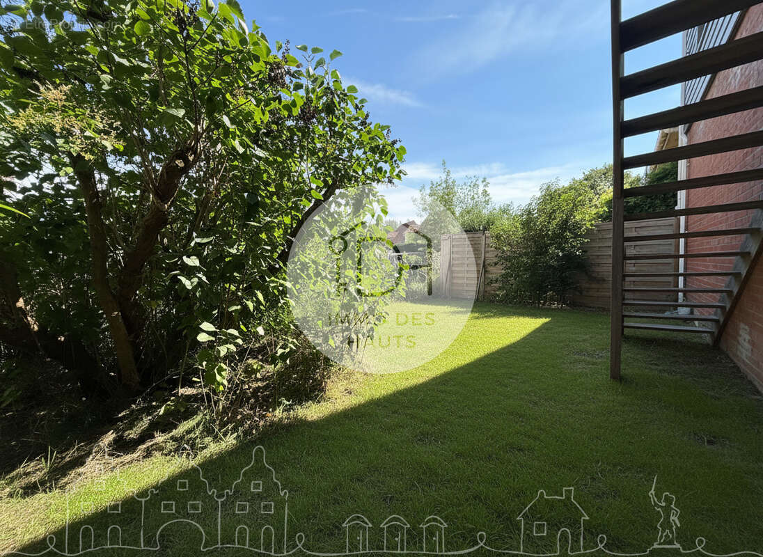 Appartement type 3 traversant, avec terrasse et jardin, à Téteghem - photo 7
