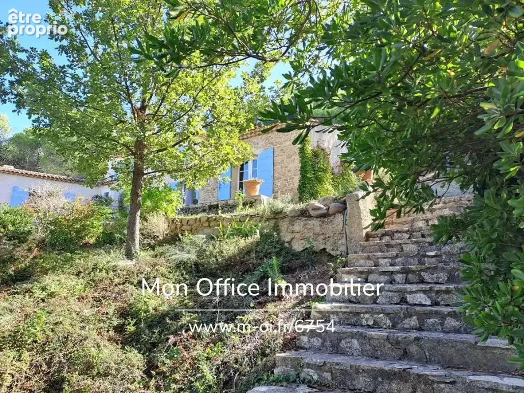 Référence : 6754-VCL. - Maison avec belle vue dominante - Piscine et pool-house - Proche Aix à ROGNES - photo 4