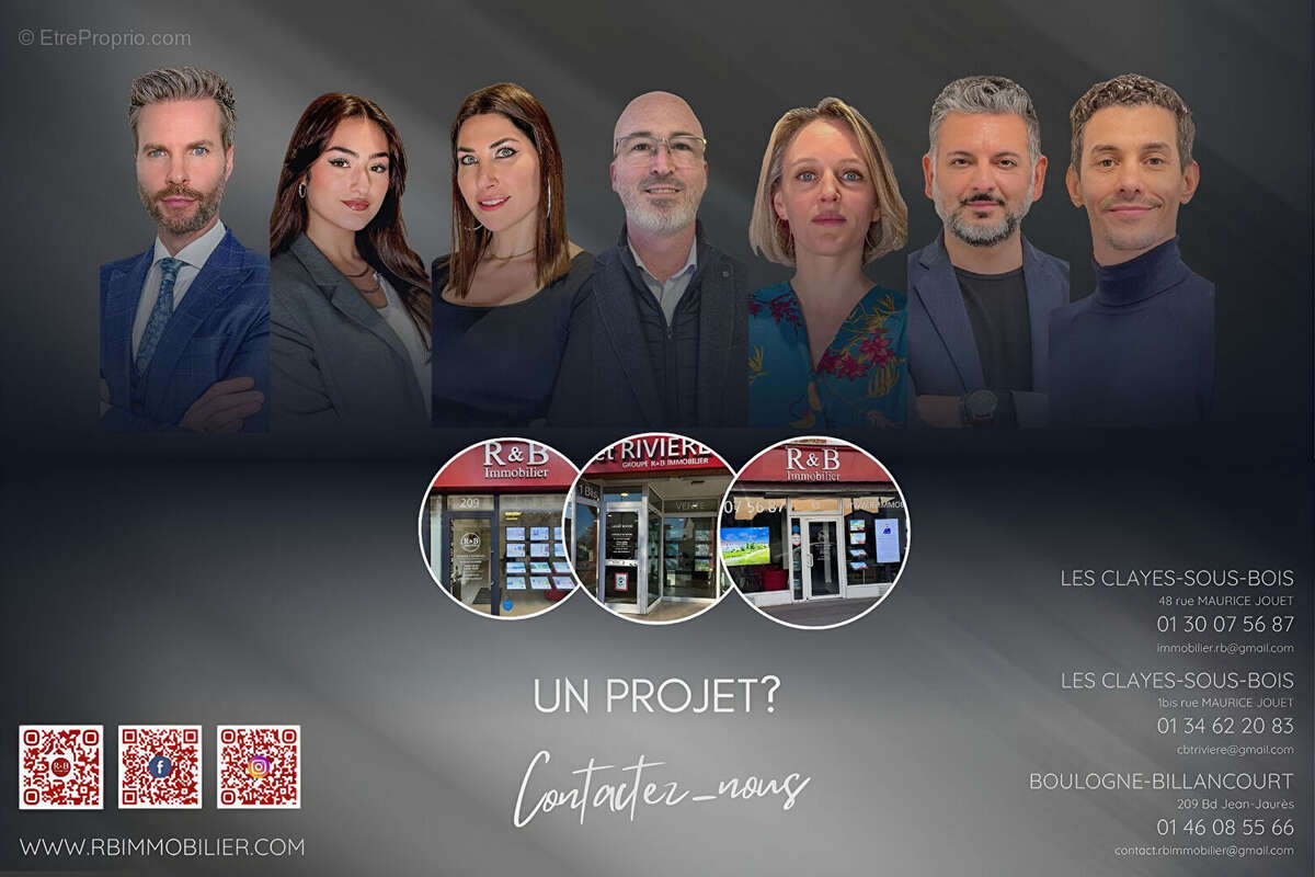 Appartement à LES CLAYES-SOUS-BOIS