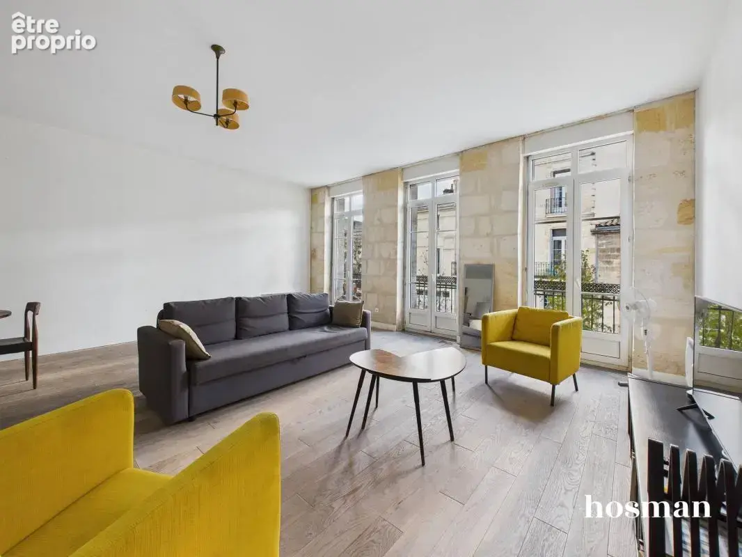 Appartement traversant de 3 pièces avec balcon, Proche Gare, Bordeaux - photo 5