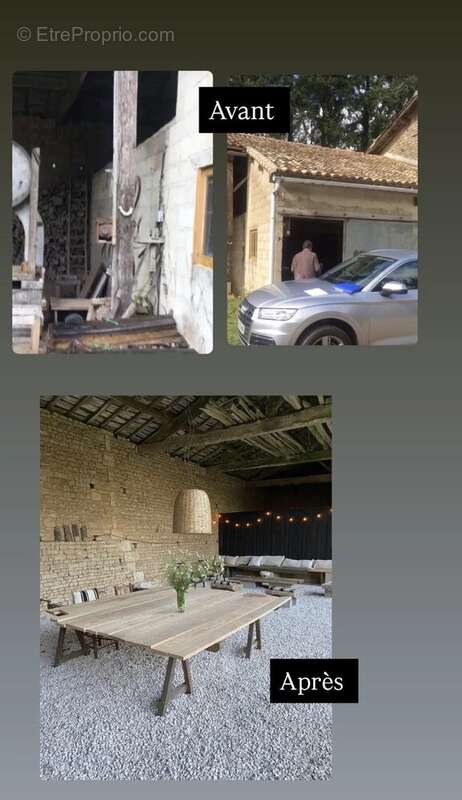 Maison à CHEF-BOUTONNE