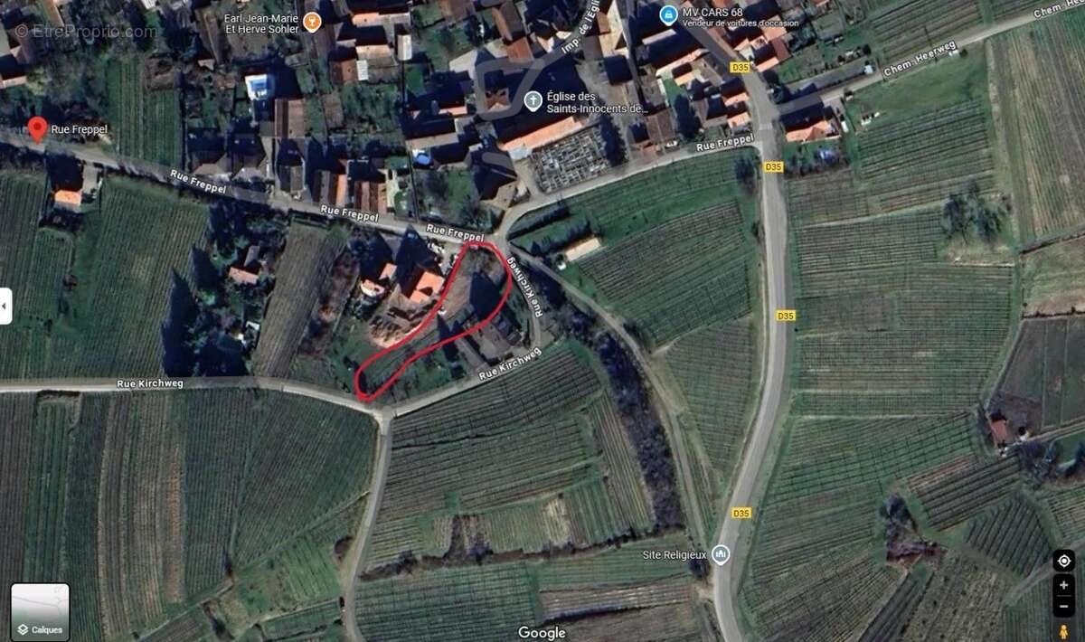 Terrain à BLIENSCHWILLER