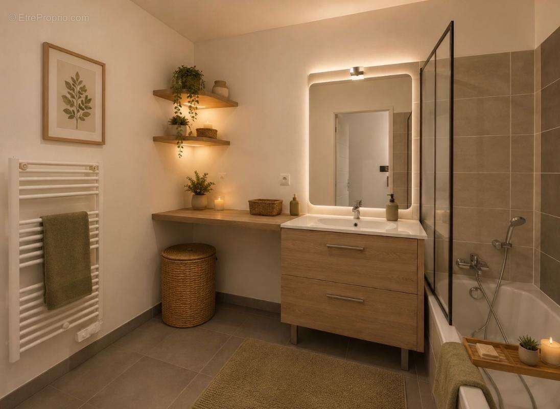 EXCLUSIVITE - A VENDRE - Appartement T3 lumineux avec balcon et garage - Saint-Laurent-sur-Saône (01750) - photo 10