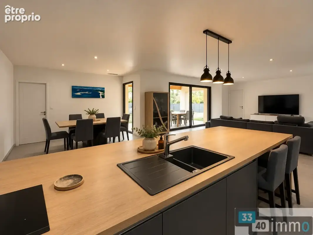 Maison 4 chambres 144 m2  belin beliet - photo 4