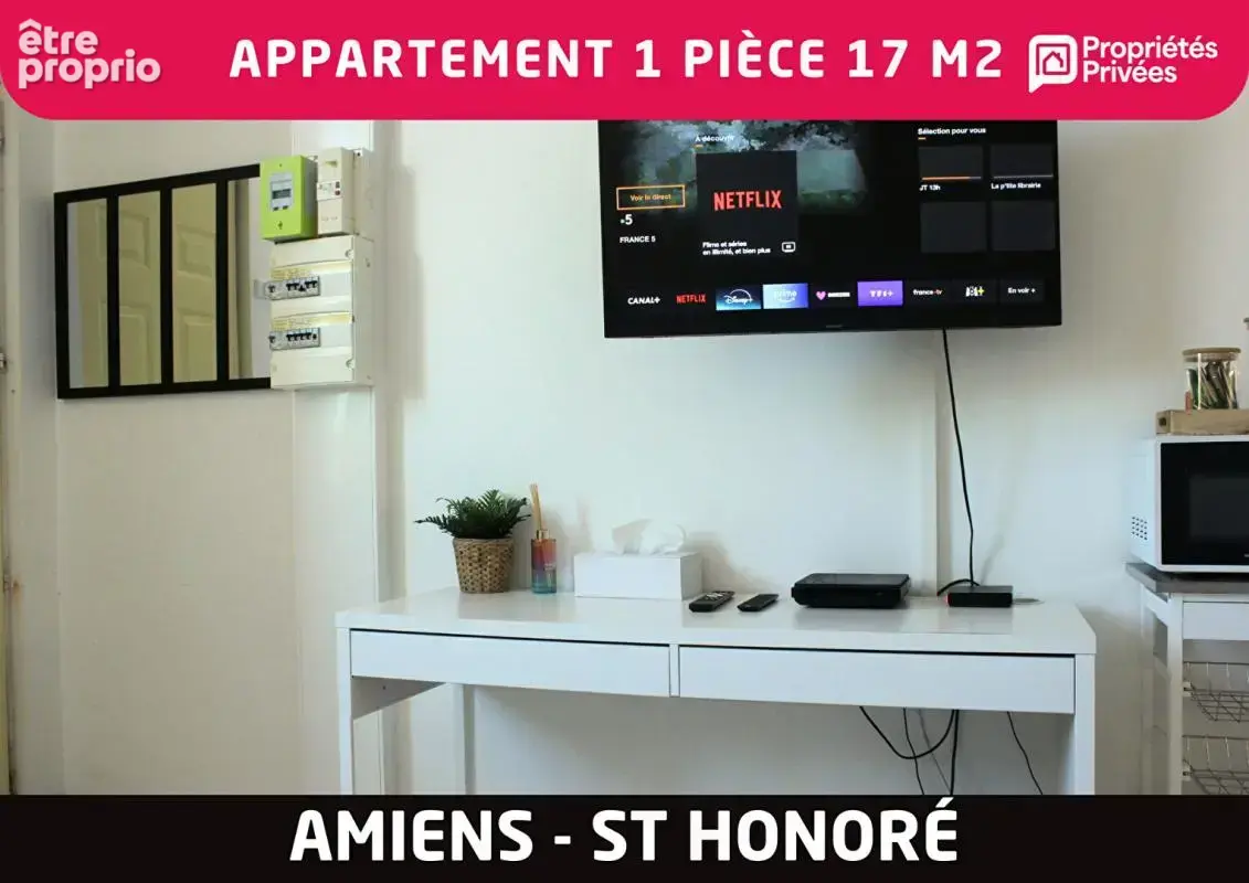Appartement 1 pièce 17 m2 - Amiens St Honoré-Jeanne d'Arc - photo 5