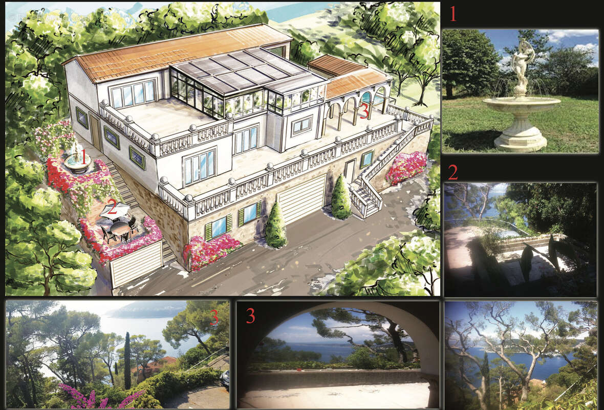 Cœur Saint-Jean Cap Ferrat magnifique projet de villa. - photo 2