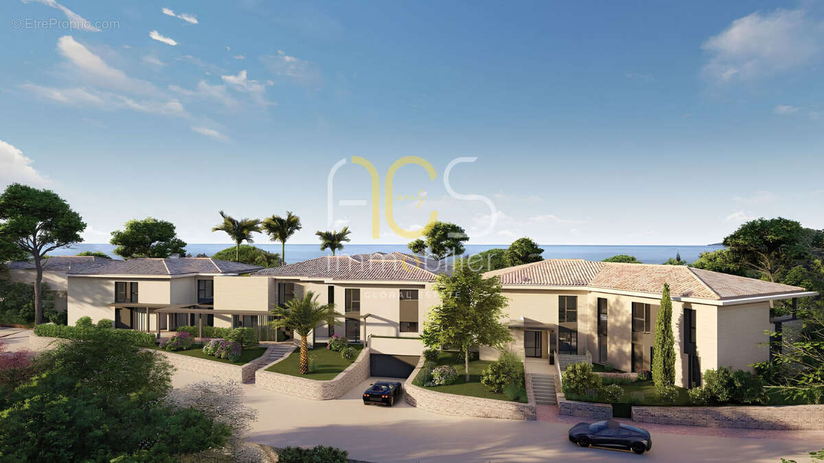 Sainte-Maxime - Appartement T3 de 78 m² avec jardin et terrasse et aperçu mer - 200m de la plage - photo 4