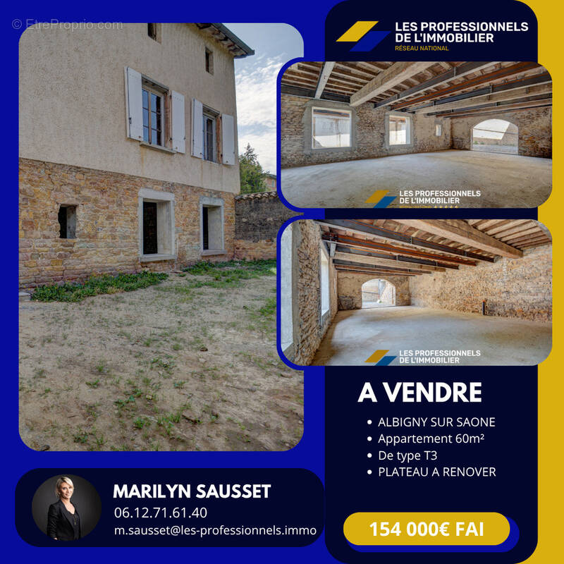 Appartement à ALBIGNY-SUR-SAONE