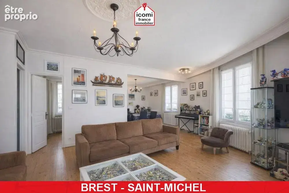 Finistere - brest (29200) - a vendre - maison de charme des annees 30 de 150 m² avec jardin clos et garage - 4 chambres - renova - photo 4
