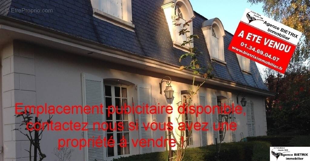 Maison à L'ISLE-ADAM