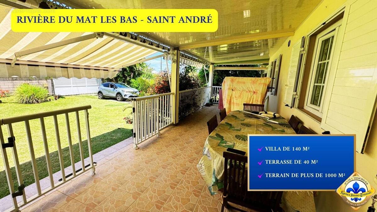 Maison à SAINT-ANDRE