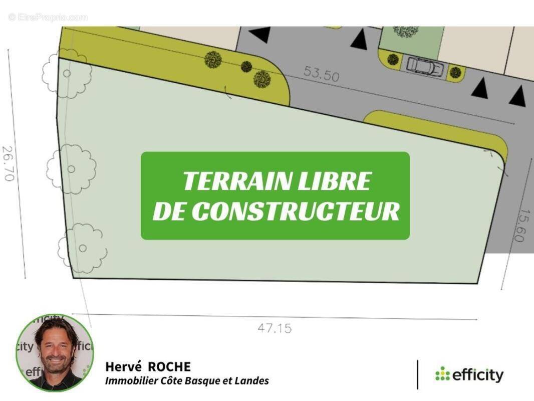 Terrain à ANGLET