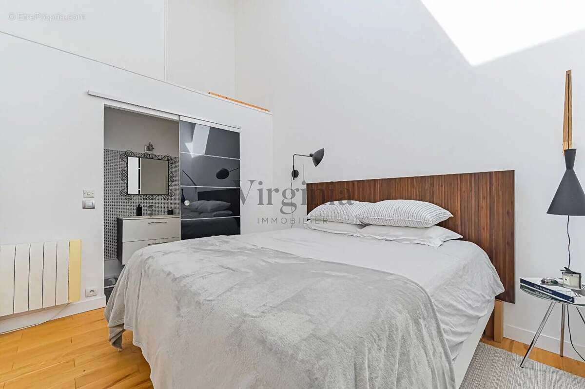 Maison de ville en duplex - Garage - 2 chambres - À deux pas du métro et du marché - photo 7