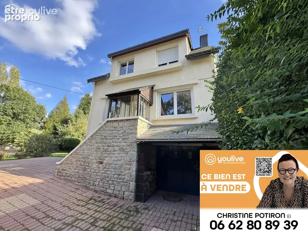 PONTIVY sortie de ville, maison 88m2 type 4 sur 1800m2 - photo 2