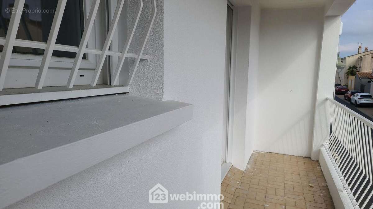 Balcon plein sud - Maison à TALMONT-SAINT-HILAIRE