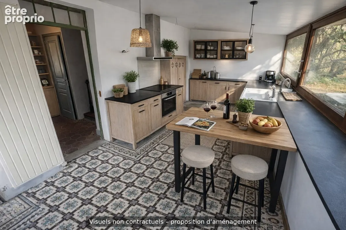 Maison 175m² à saint-sauveur-sur-école - photo 5
