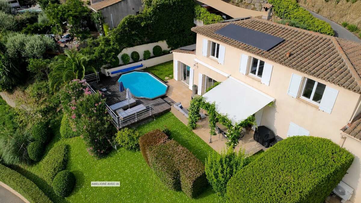 Mandelieu maison vue mer piscine proche centre - photo 2