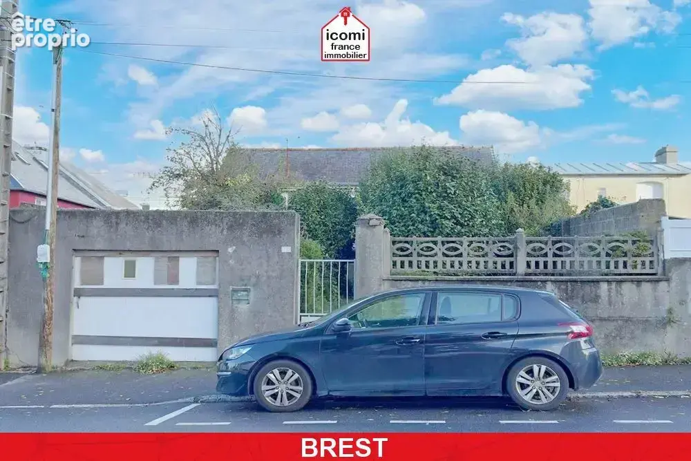 Finistere - brest (29200) - a vendre - maison 1930 - 70m2  + garage - a renover entierement ou a demolir - terrain 335 m2 - expo - photo 1
