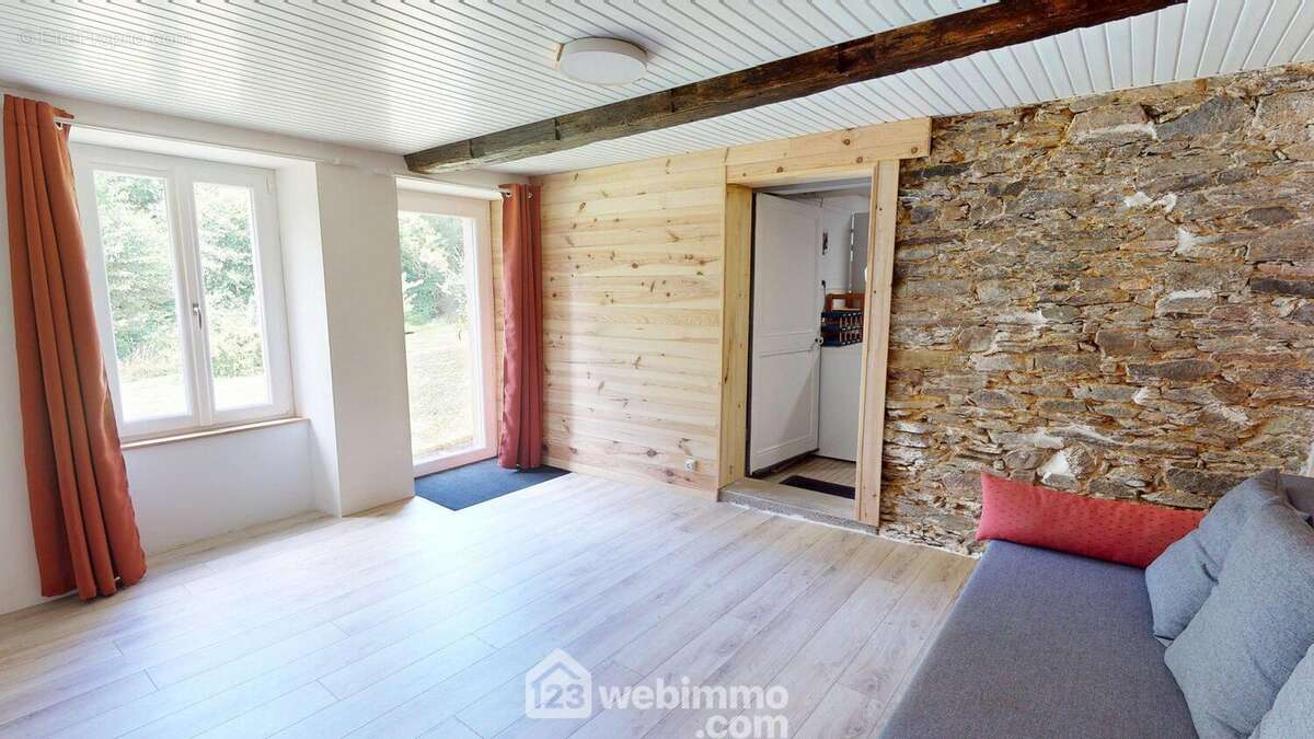 Chambre avec accès jardin - Maison à ROSNAY
