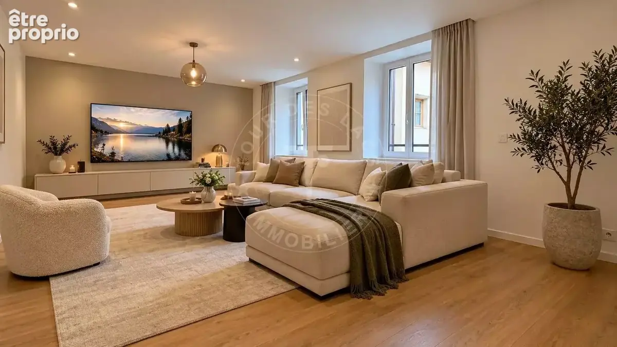 Annecy, superbe T3 duplex rénové à vendre - photo 3