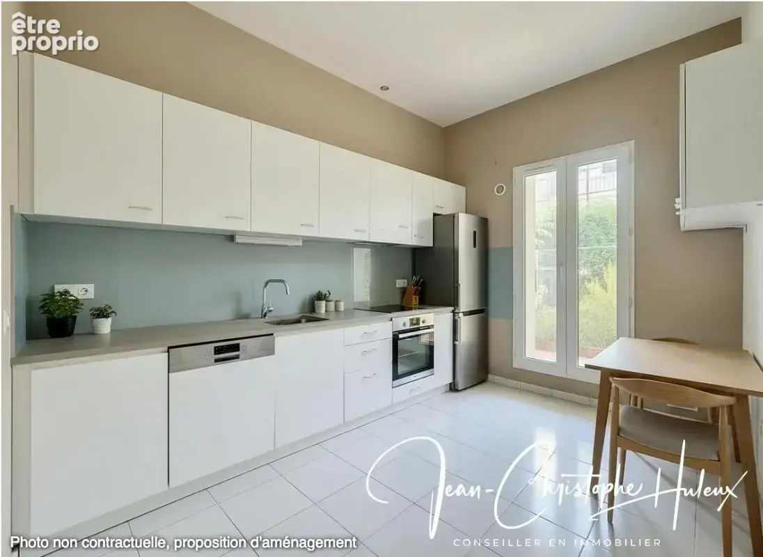 Appartement Nimes 3 pièce(s) 55 m2 climatisé, loué - photo 5