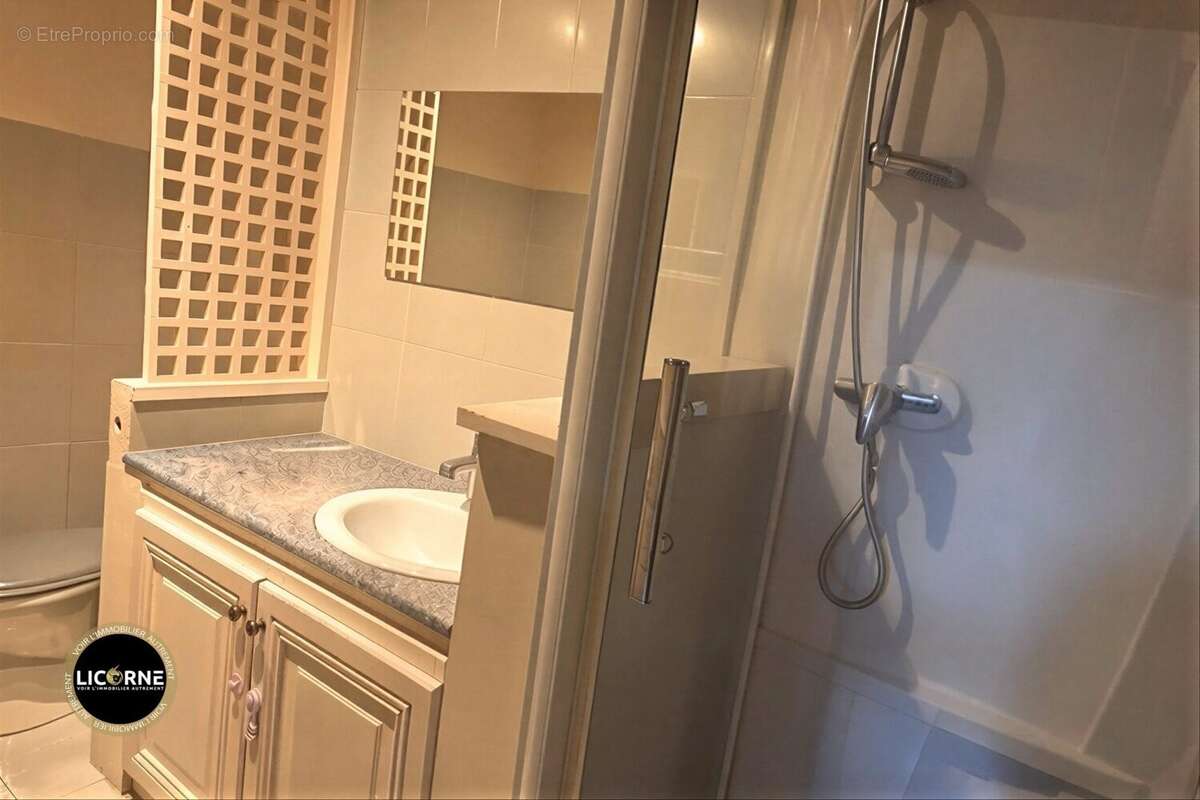 Salle d'eau / wc - Appartement à MARSEILLE-4E
