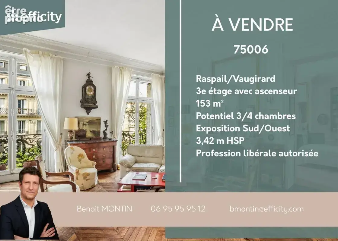 Appartement à PARIS-6E