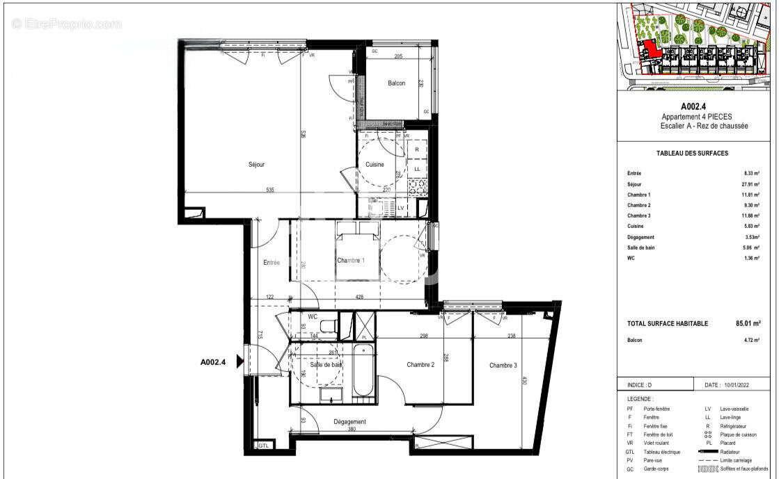 Appartement à STAINS