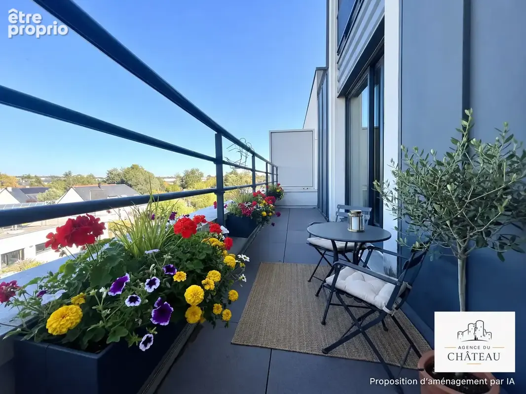 T3 en Duplex avec balcon et stationnement - photo 2
