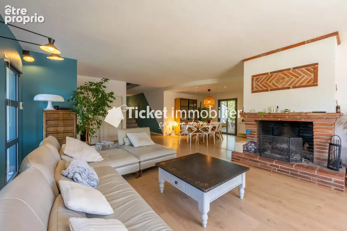 Maison t7 235m2 avec piscine, garage, terrain arbore de 1480m2, pompe a chaleur neuve, dpe a, proche toulouse etc ... - photo 6