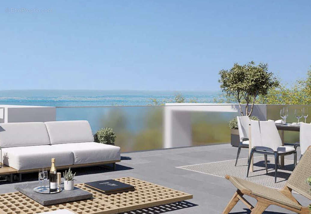 Evian les bains appartement t4 avec terrasse - photo 2