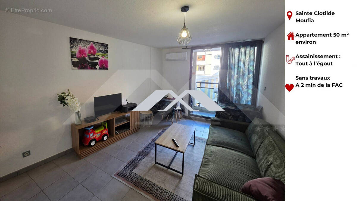 Appartement à SAINT-DENIS